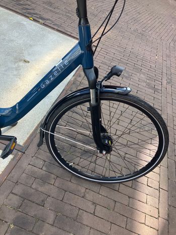 Gebrauchtes Gazelle Orange C7+ Low-Step 2025 2025 Urban, Blau — Bild 5 von 19