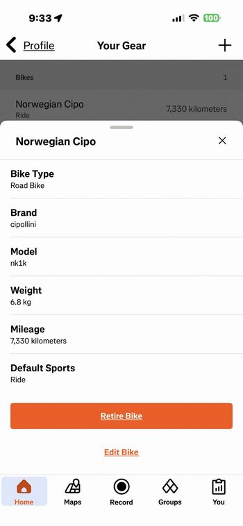 Cipollini Nk1k SRAM Red eTap AXS 2017 Road & Gravel usato, Nero — immagine 12 di 12