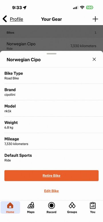 Used Cipollini Nk1k SRAM Red eTap AXS 2017 Road & Gravel, Black — image 12 of 12