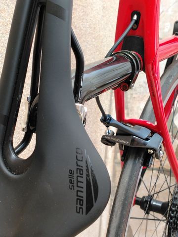 Used Trek Domane SL 6 Pro 2017 2017 Road & Gravel, Red — image 8 of 10