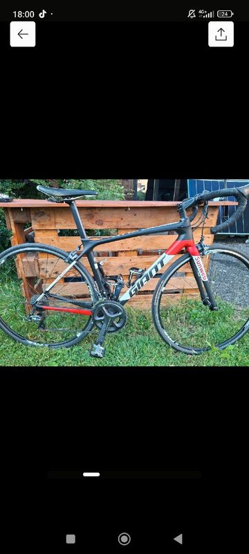 Käytetty Giant TCR Advanced Pro Team 2018 2018 Road & Gravel