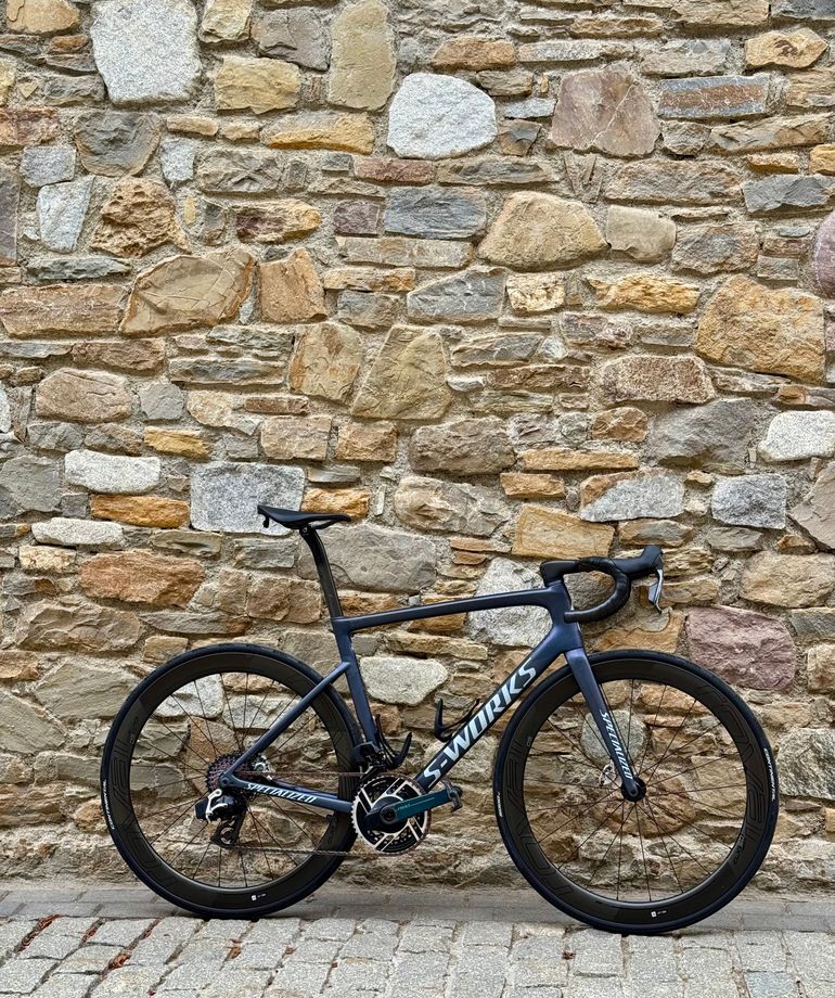 Used Specialized Tarmac Frameset 2021 Road & Gravel, Blue — image 2 of 5