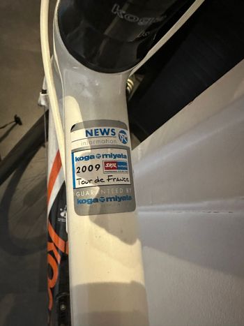 Used Koga Miyata Shimano Ultegra 2009 Road & Gravel, White — image 6 of 6