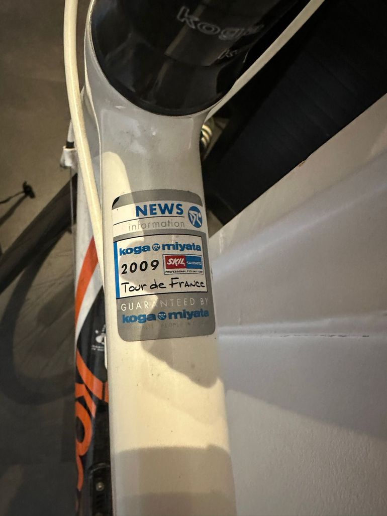 Used Koga Miyata Shimano Ultegra 2009 Road & Gravel, White — image 6 of 6