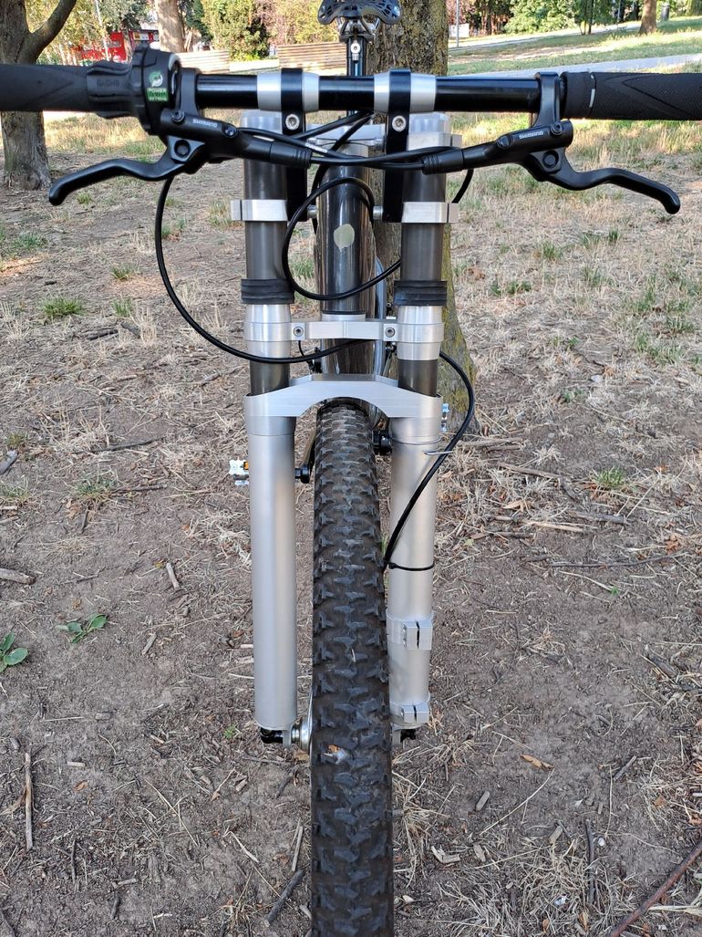 Used Porche Custom Other 1997 Mountainbike, Light Gray — image 10 of 15