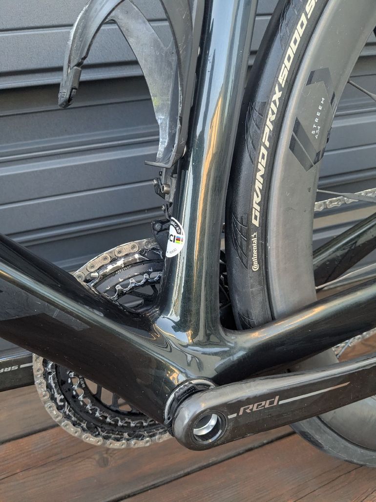 Scott Addict RC 20 2022 Frameset 2022 Road & Gravel usato, Verde — immagine 11 di 22