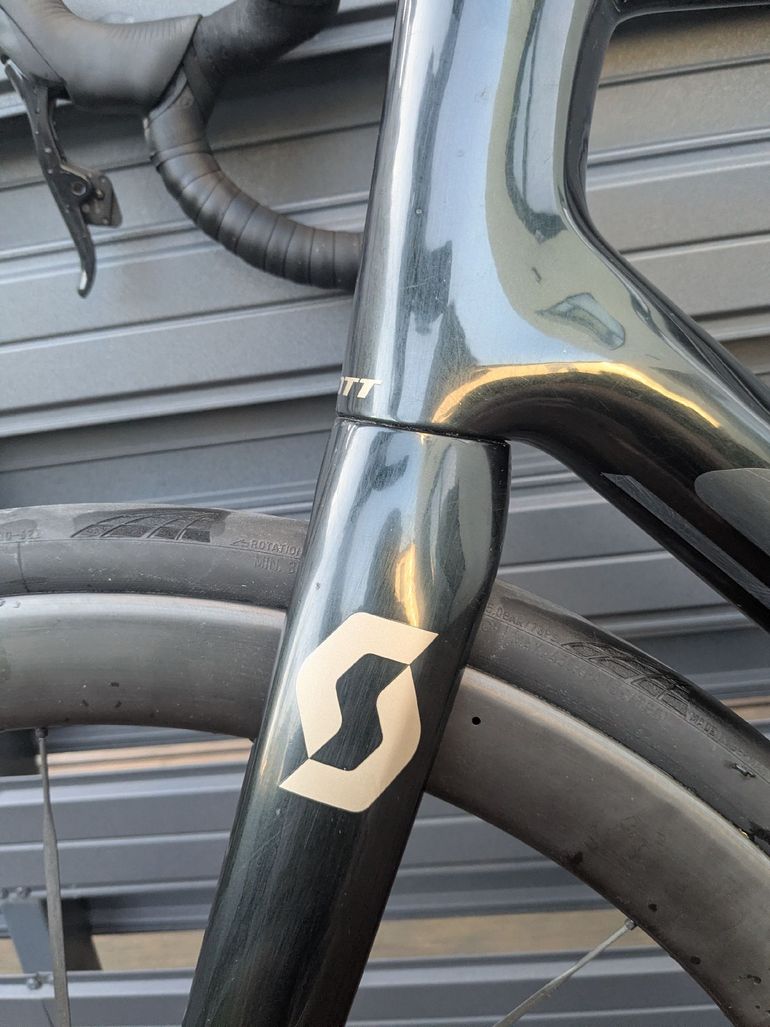 Scott Addict RC 20 2022 Frameset 2022 Road & Gravel usato, Verde — immagine 13 di 22