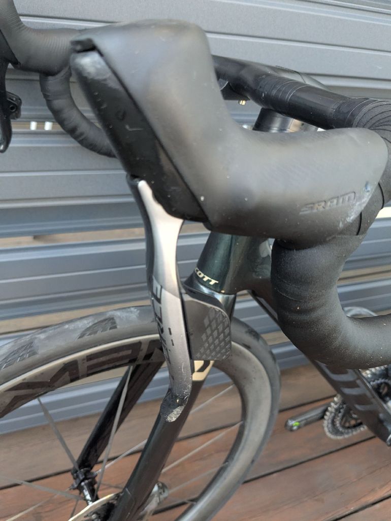Scott Addict RC 20 2022 Frameset 2022 Road & Gravel usato, Verde — immagine 20 di 22