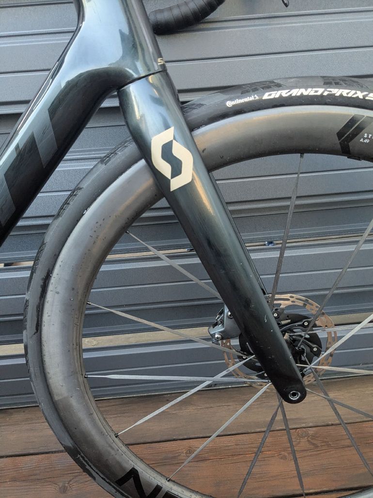 Scott Addict RC 20 2022 Frameset 2022 Road & Gravel usato, Verde — immagine 9 di 22