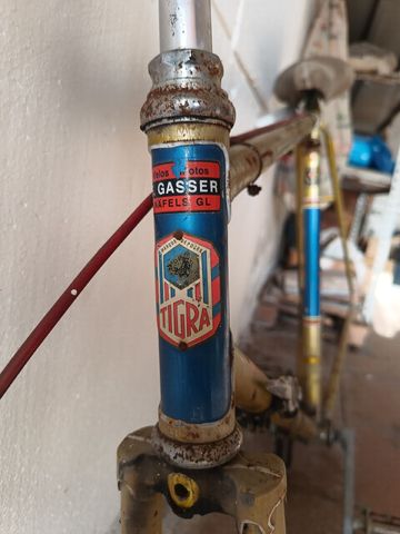 Used Tigra Custom Frameset 1980 Road & Gravel, Orange — image 4 of 5