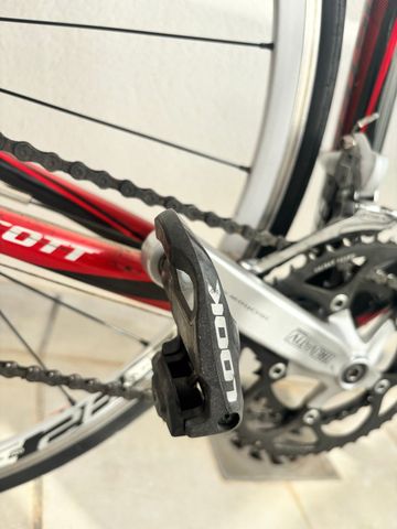 Used Vintage Custom Shimano Tiagra 2011 Road & Gravel, Red — image 4 of 6