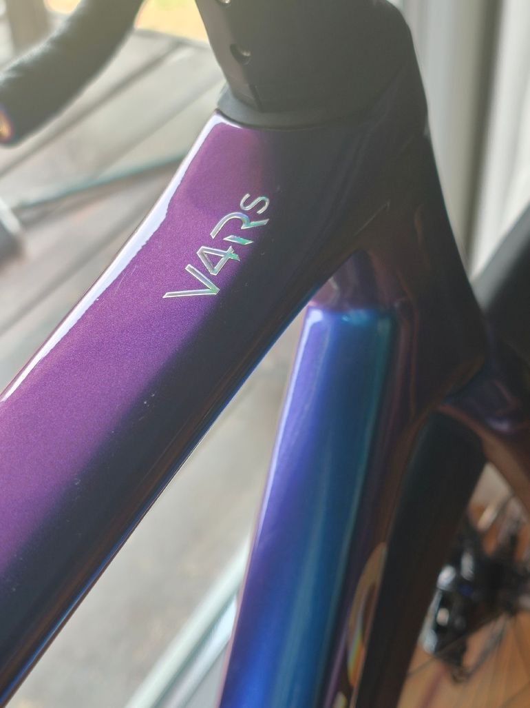 Colnago V4RS RVBU Frameset 2025 Road & Gravel usato, Blu — immagine 3 di 9