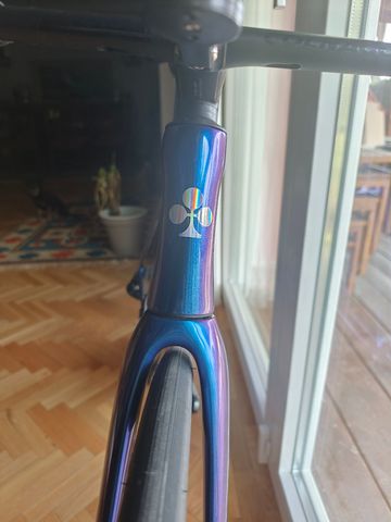 Colnago V4RS RVBU Frameset 2025 Road & Gravel de segunda mano, Azul — imagen 7 de 10