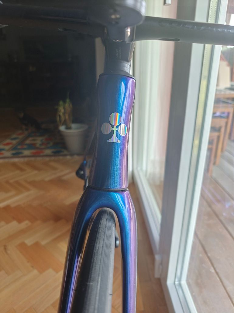 Colnago V4RS RVBU Frameset 2025 Road & Gravel usato, Blu — immagine 7 di 9