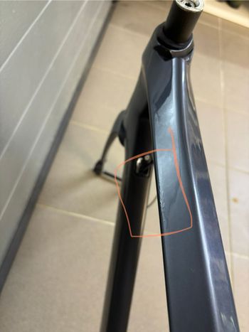 Used Merida REACTO DISC 8000-E 2020 Frameset 2020 Road & Gravel, Black — image 13 of 16