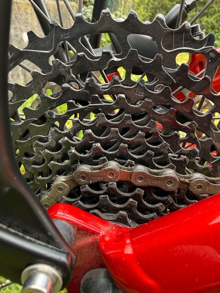 Used Conway Cairon SRAM SX Eagle Urban, Red — image 15 of 17