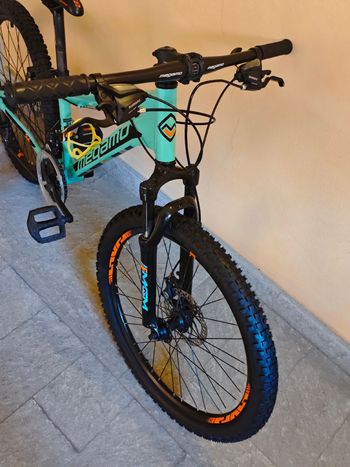 Megamo Ku4 Shimano Altus 2020 Youth usato, Verde — immagine 4 di 4