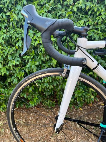 Used Origine Tuxedo Shimano Tiagra 2020 Road & Gravel, White — image 8 of 10