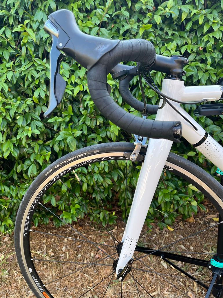 Origine Tuxedo Shimano Tiagra 2020 Road & Gravel usato, Bianco — immagine 8 di 10
