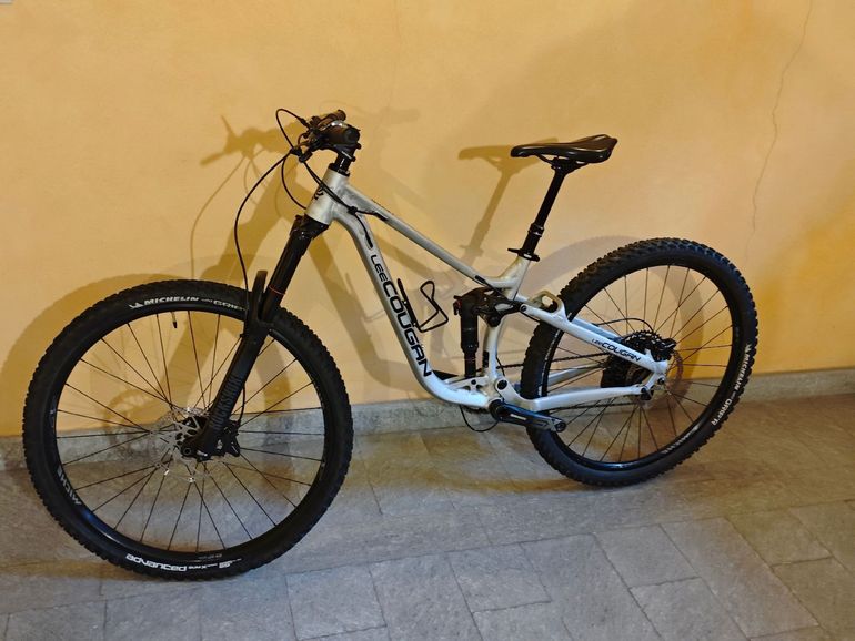 Used Lee Cougan Custom SRAM SX Eagle 2021 Mountainbike, Light Gray — image 2 of 5
