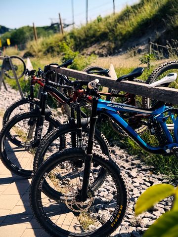 Used Giant Glory SRAM X01 DH 2017 Mountainbike, Blue — image 5 of 5