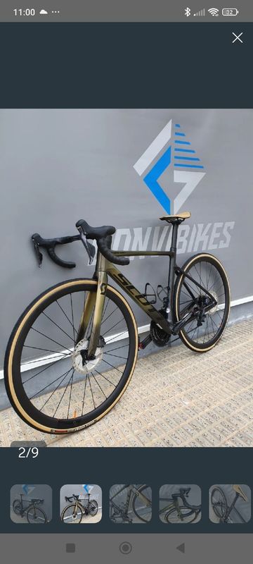 Brugt Scott Addict RC 15 2023 Road & Gravel — billede 9 af 10