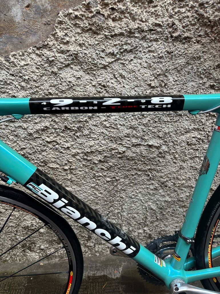 Used Bianchi 928 Shimano Ultegra 2008 Road & Gravel, Green — image 5 of 8