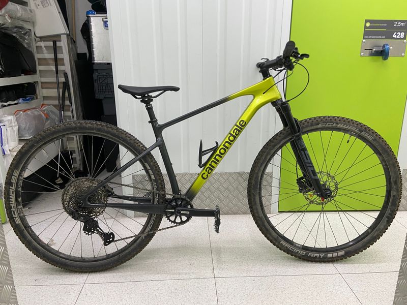 Used Cannondale HT CARBON 2023 Mountainbike, Green — image 5 of 10