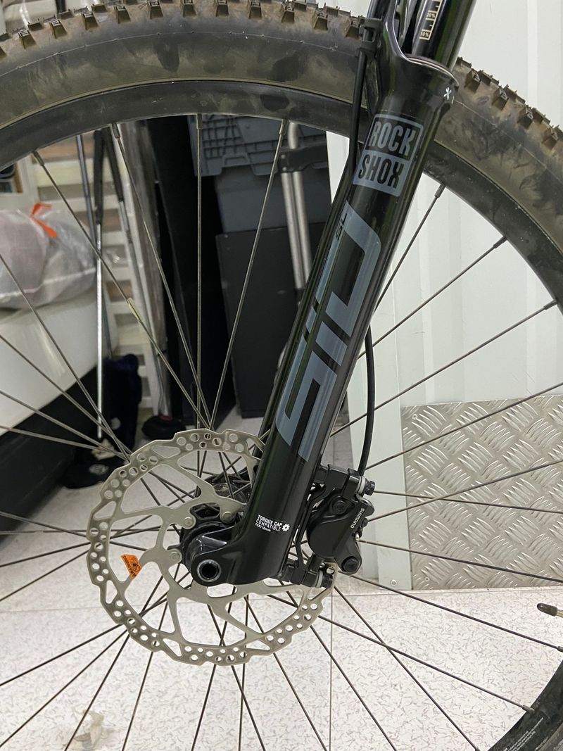 Used Cannondale HT CARBON 2023 Mountainbike, Green — image 6 of 10