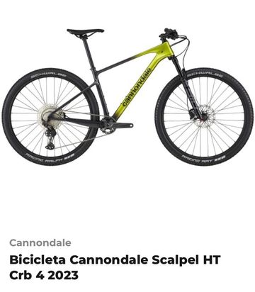 Used Cannondale HT CARBON 2023 Mountainbike, Green — image 8 of 10