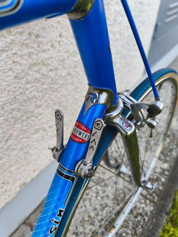 Used Rossin Vintage Campagnolo Super Record 1980 Road & Gravel, Blue — image 7 of 21