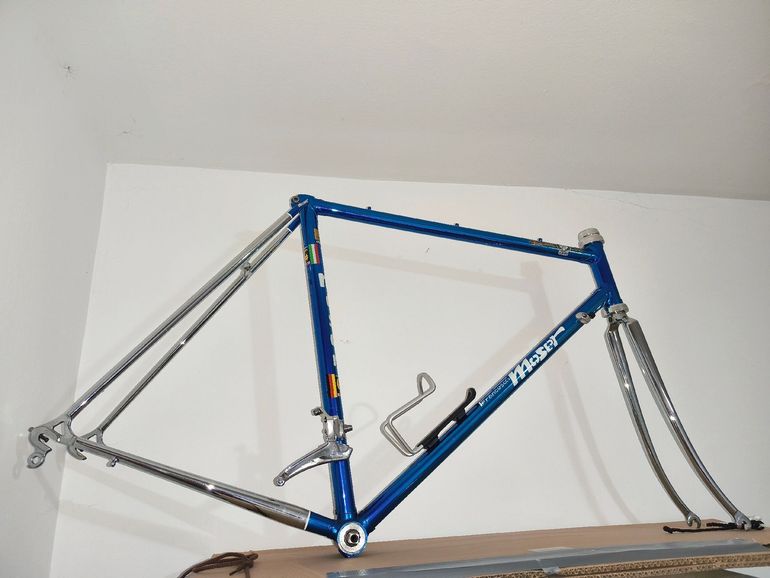 Brugt Francesco moser cromovelato Custom Frameset 1993 Road & Gravel — billede 3 af 18