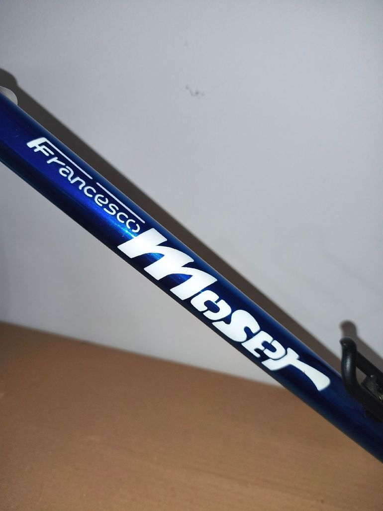 Brugt Francesco moser cromovelato Custom Frameset 1993 Road & Gravel — billede 6 af 18