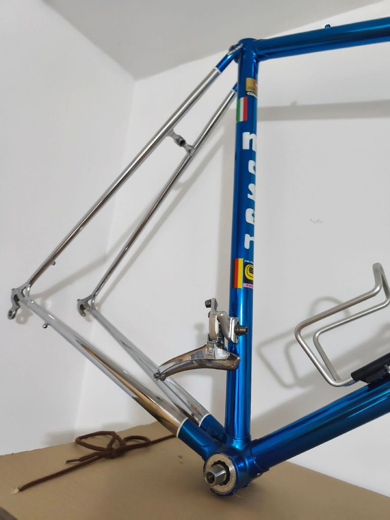Brugt Francesco moser cromovelato Custom Frameset 1993 Road & Gravel — billede 18 af 18