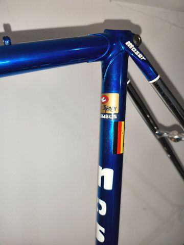 Brugt Francesco moser cromovelato Custom Frameset 1993 Road & Gravel — billede 9 af 18