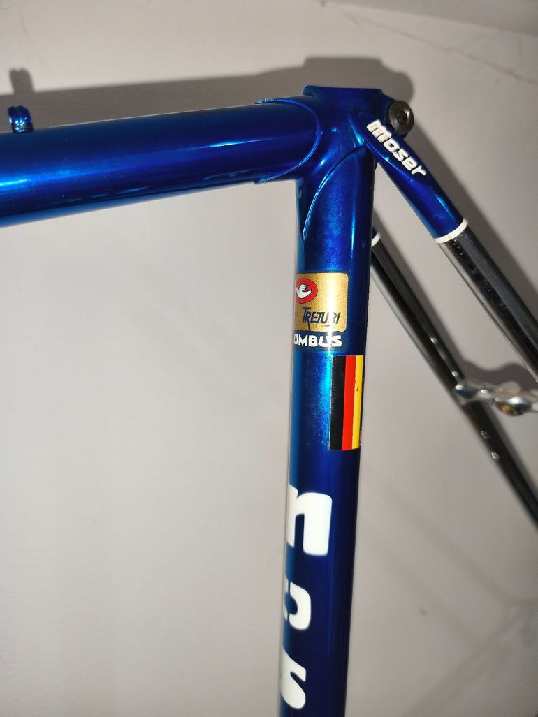 Brugt Francesco moser cromovelato Custom Frameset 1993 Road & Gravel — billede 9 af 18