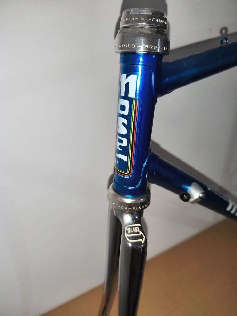 Brugt Francesco moser cromovelato Custom Frameset 1993 Road & Gravel — billede 12 af 18