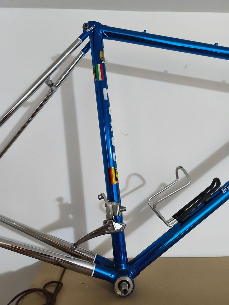 Brugt Francesco moser cromovelato Custom Frameset 1993 Road & Gravel — billede 11 af 18