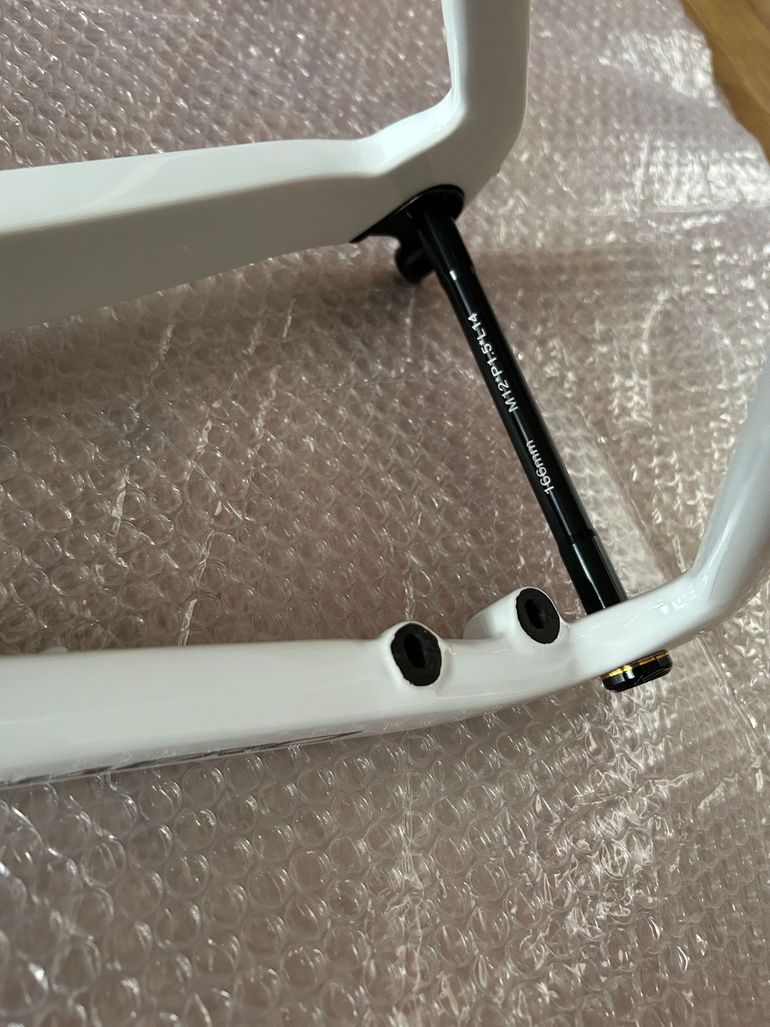 Used ICAN Custom Frameset 2026 Road & Gravel, White — image 12 of 19