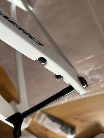 Used ICAN Custom Frameset 2026 Road & Gravel, White — image 13 of 19