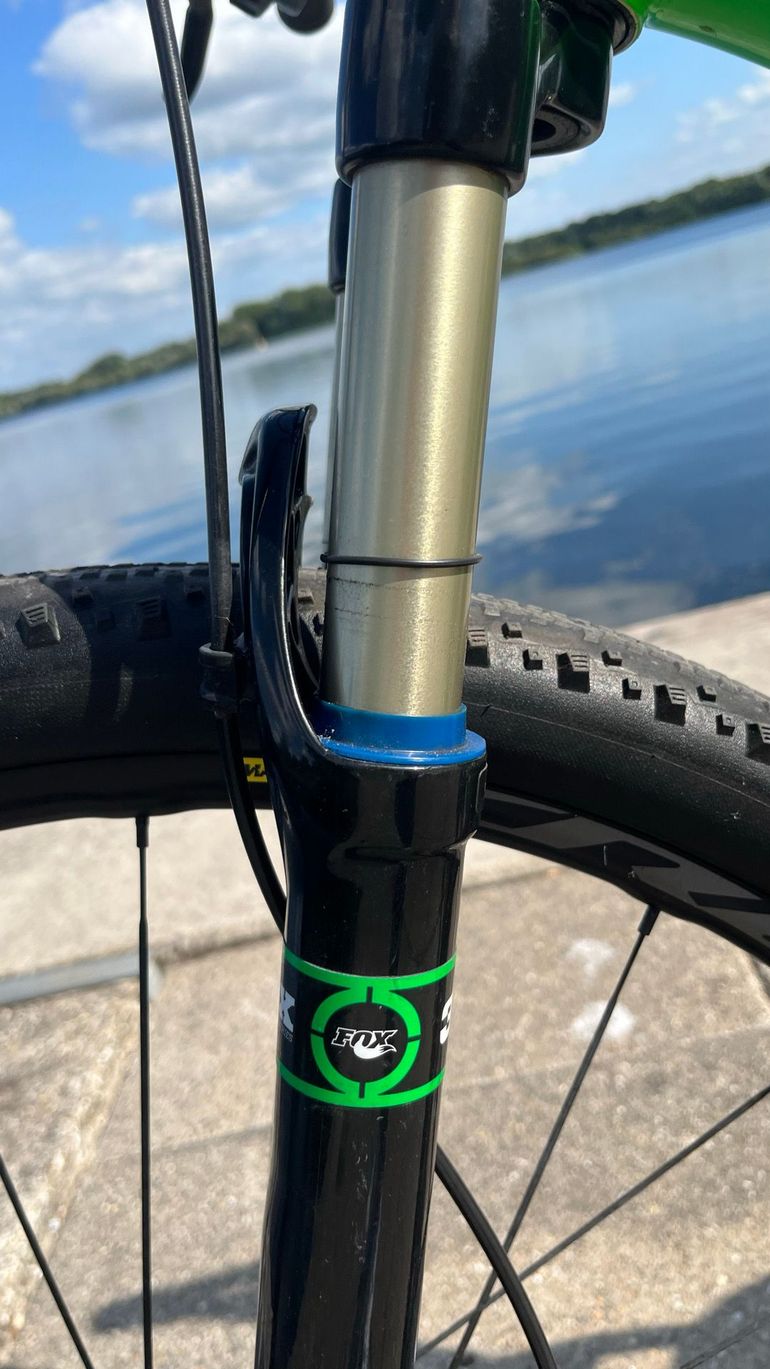 Gebrauchtes CUBE Reaction Shimano Dura Ace 2021 Mountainbike, Grün — Bild 7 von 8