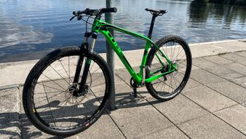 Gebrauchtes CUBE Reaction Shimano Dura Ace 2021 Mountainbike, Grün — Bild 3 von 8