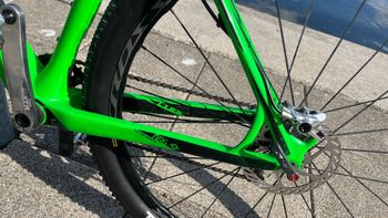 Gebrauchtes CUBE Reaction Shimano Dura Ace 2021 Mountainbike, Grün — Bild 6 von 8