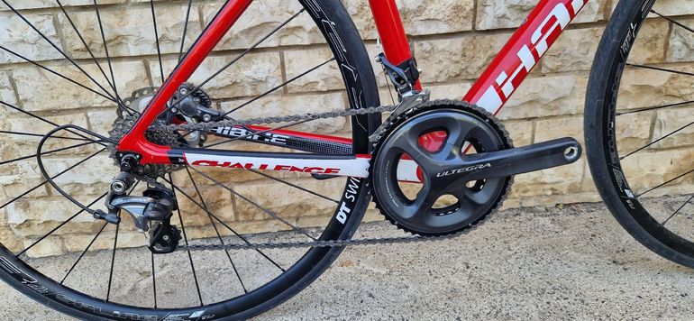 Haibike Challenge Shimano Ultegra 2021 Road & Gravel usato, Rosso — immagine 5 di 9