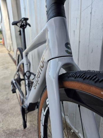 Superior Custom SRAM Force 2026 Road & Gravel usato, Grigio chiaro — immagine 7 di 9