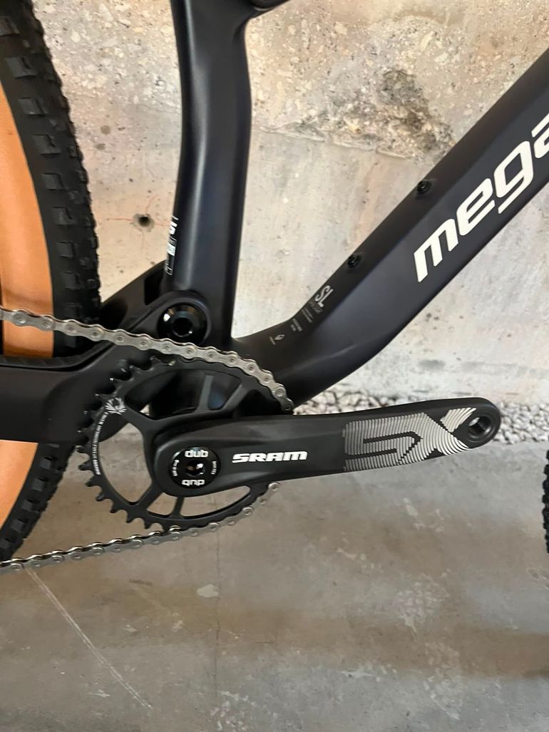 Brugt Megamo Track 100 SX - Alpha Navy 2026 Mountainbike — billede 6 af 10