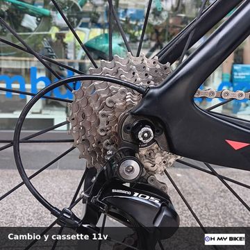 Gebrauchtes Orbea Orca Shimano 105 2019 2019 Road & Gravel, Schwarz — Bild 3 von 10