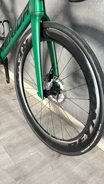 Merida Reacto Shimano Ultegra Di2 2025 Road & Gravel de segunda mano, Verde — imagen 5 de 14