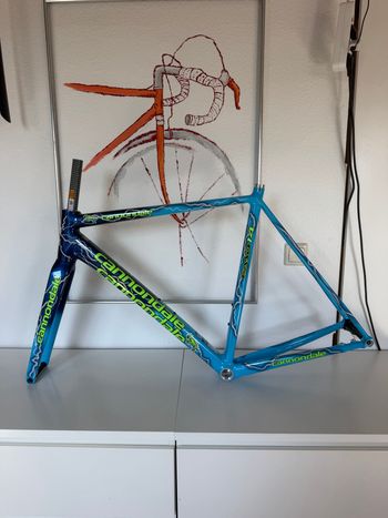 Cannondale CAAD14 1 2026 Frameset 2026 Road & Gravel usato, Blu — immagine 2 di 10