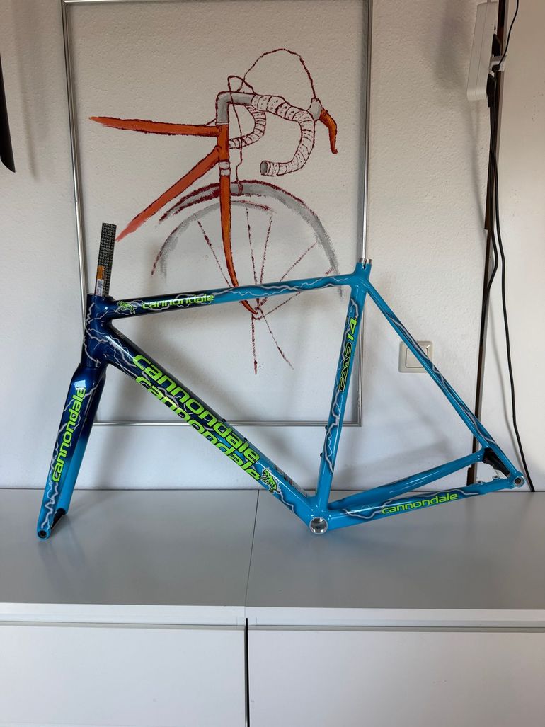 Cannondale CAAD14 1 2026 Frameset 2026 Road & Gravel usato, Blu — immagine 2 di 10
